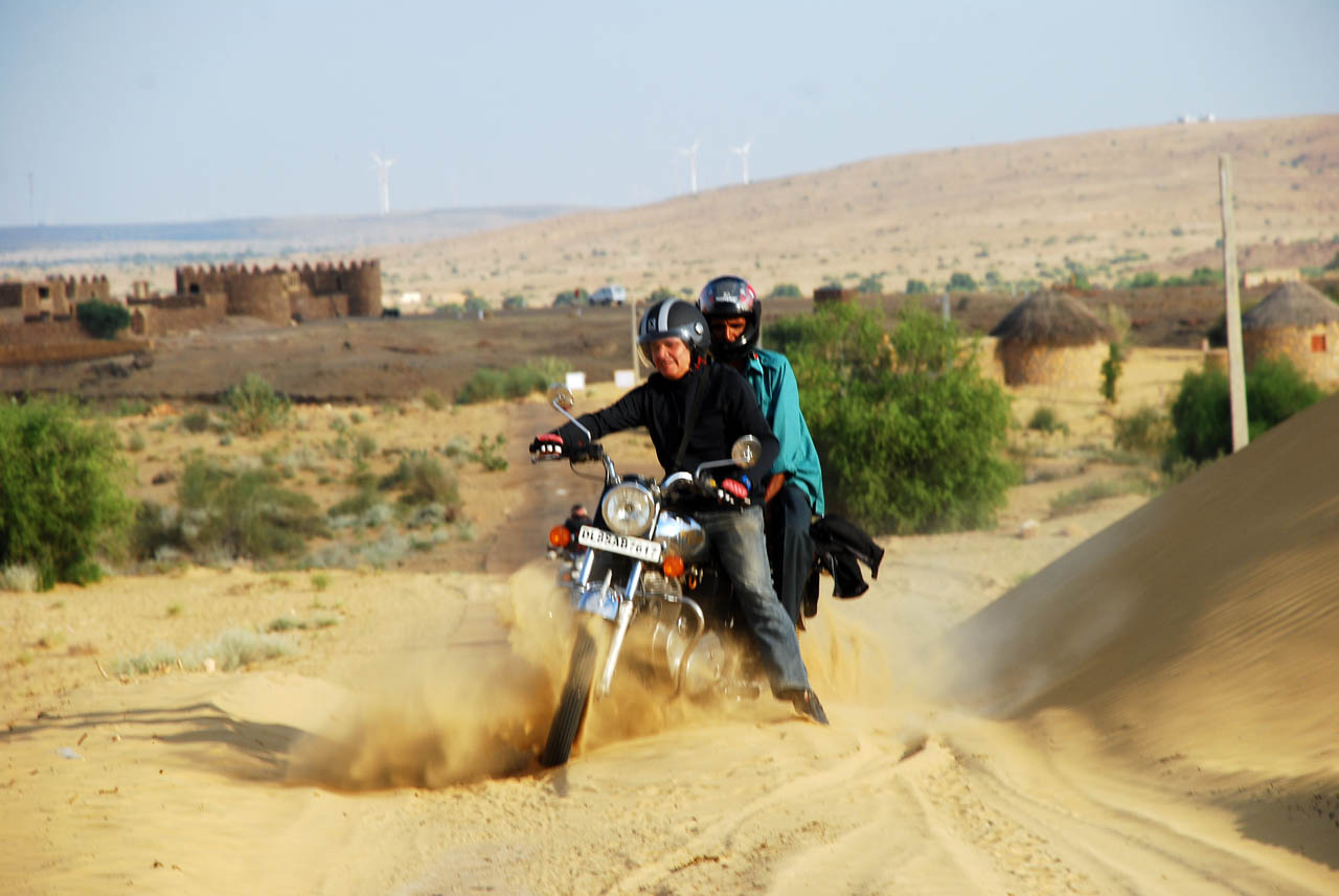 India en moto, Rajasthan en Royal Enfield II