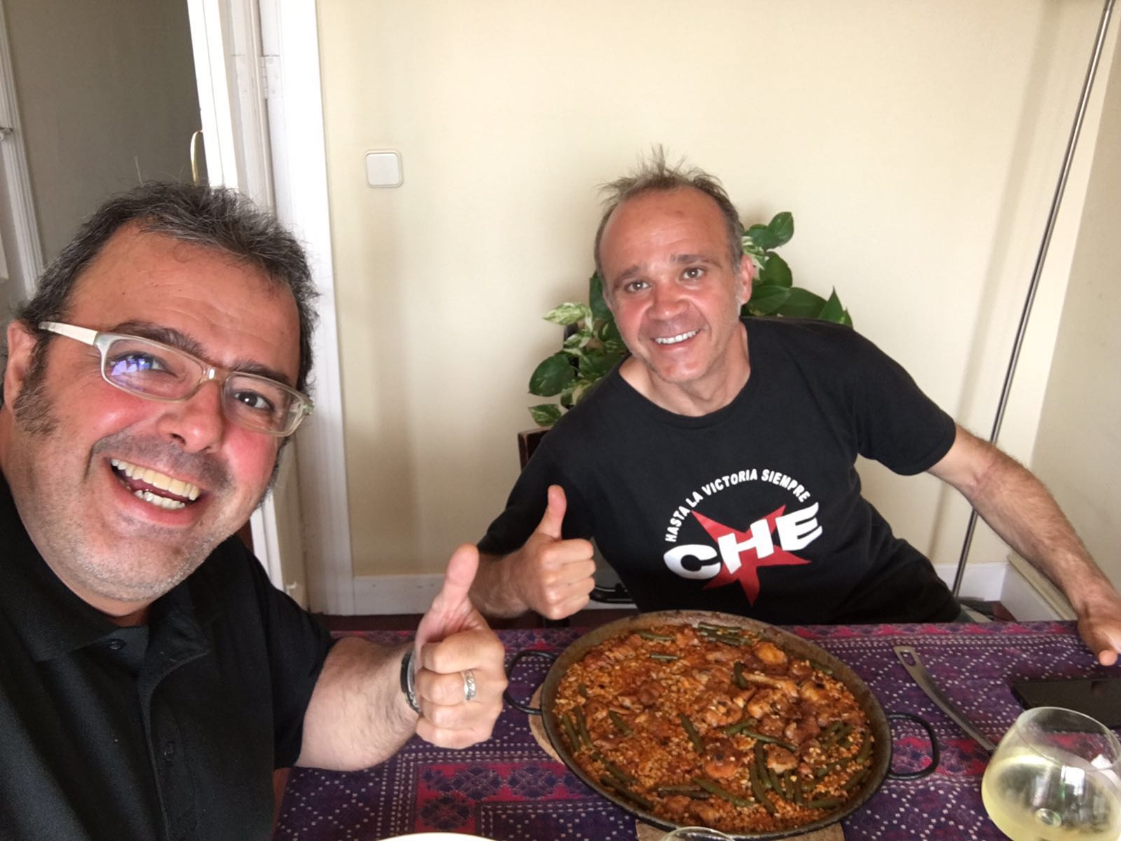 Paella con Vitin OK en Barcelona