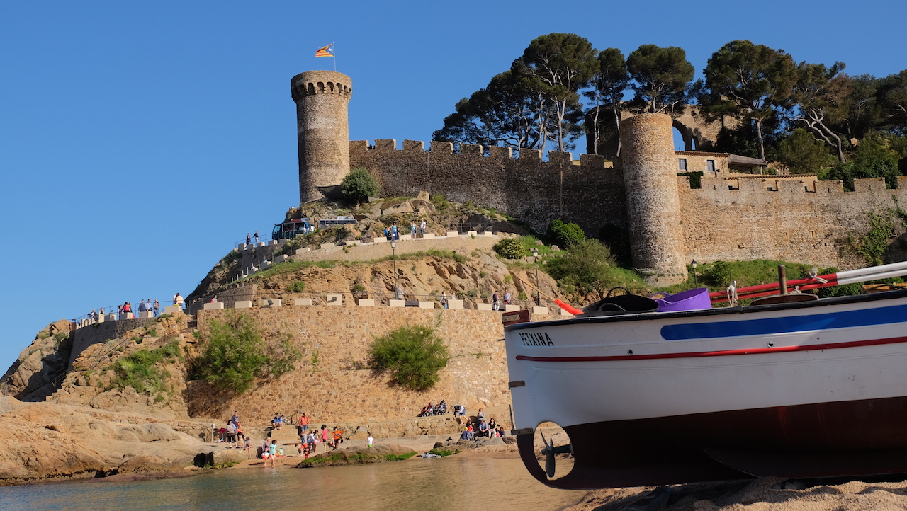 Royal Enfield Bullet Classic por la Costa Brava