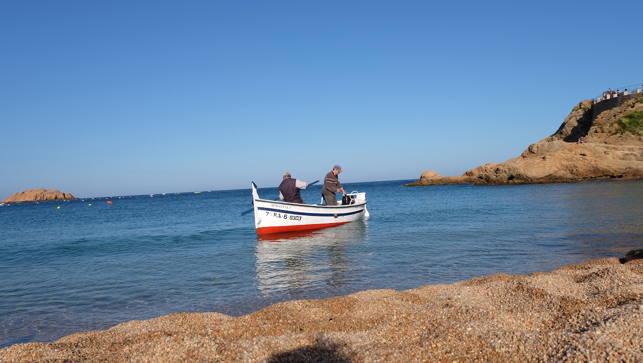 Royal Enfield Bullet Classic por la Costa Brava