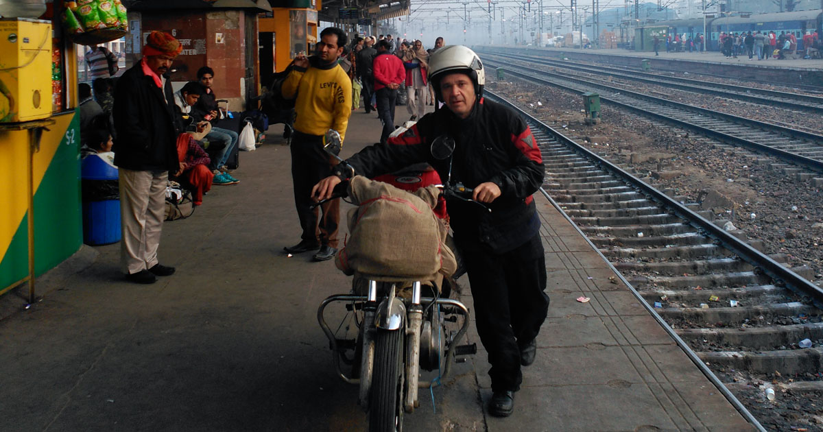 India en motocicleta