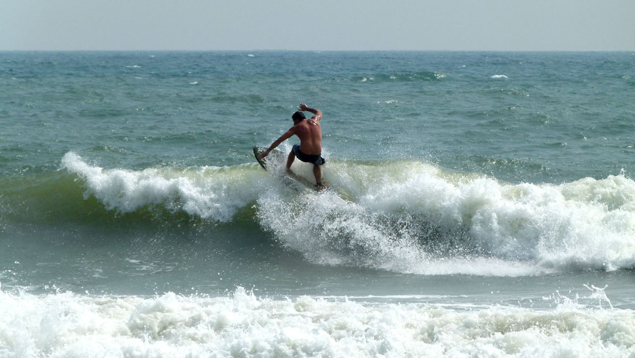 Yoga, surf y meditación en Pondicherry