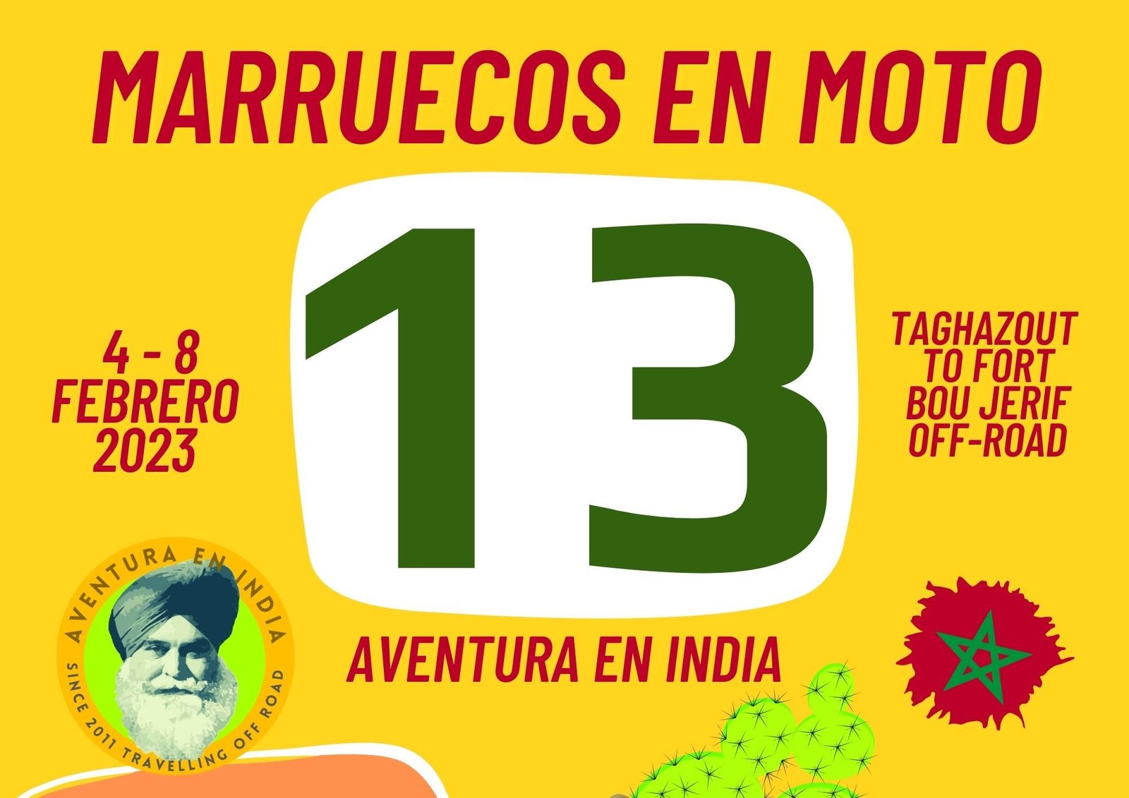 MARRUECOS EN MOTO OFF ALQUILER