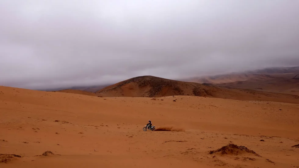 Desierto de Atacama en moto con Enduro Austral