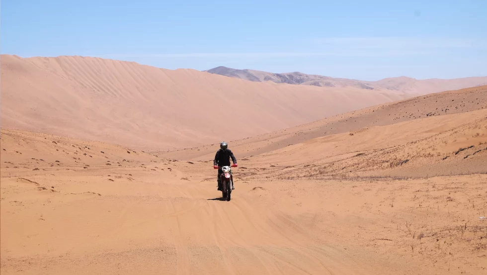 Desierto de Atacama en moto con Enduro Austral