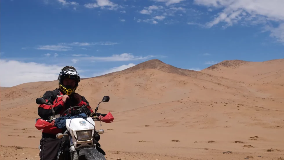 Desierto de Atacama en moto con Enduro Austral