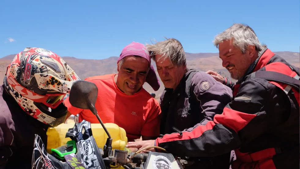 Desierto de Atacama en moto con Enduro Austral