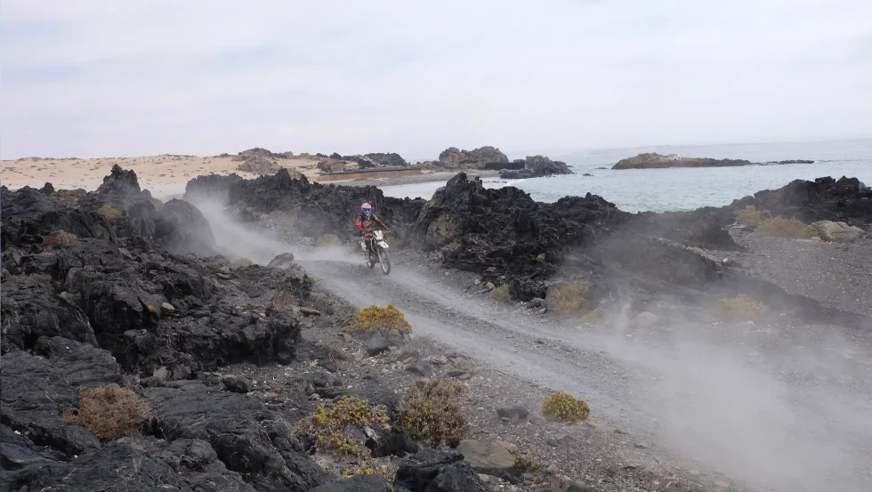 Desierto de Atacama en moto con Enduro Austral