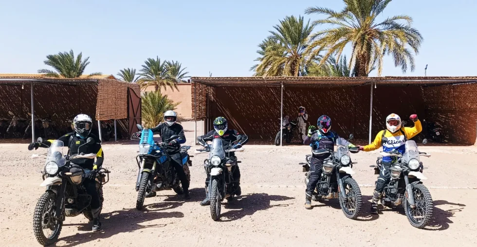 Ruta en moto por Marruecos: Draa y Chegaga en grupo para todos los niveles