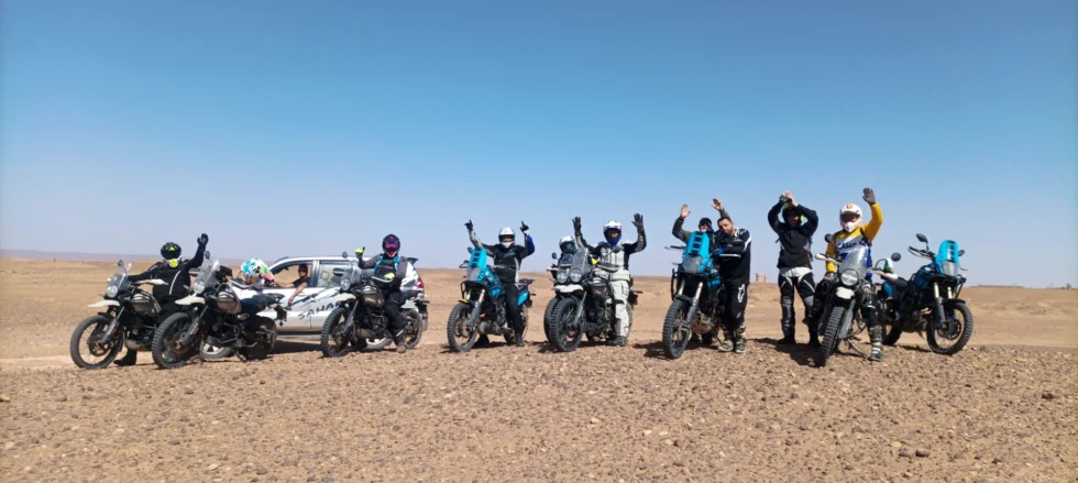 Ruta en moto por Marruecos: Draa y Chegaga en grupo para todos los niveles