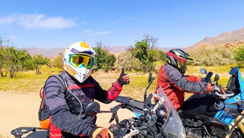 Ruta en moto por Marruecos: Draa y Chegaga en grupo para todos los niveles
