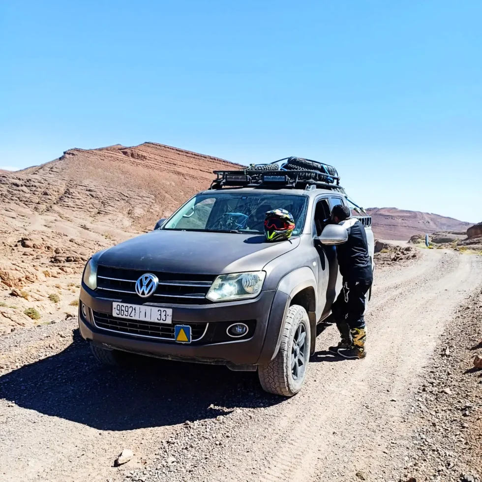 Ruta en moto por Marruecos: Draa y Chegaga en grupo para todos los niveles