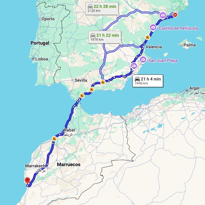 Deja tu moto en casa para una Aventura en Marruecos